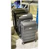 Image 1 : AIR CANADA 3-PC LUGGAGE SET (UNKNOWN WORKING CONDITION, MAY BE MISSING PARTS & PIECES)