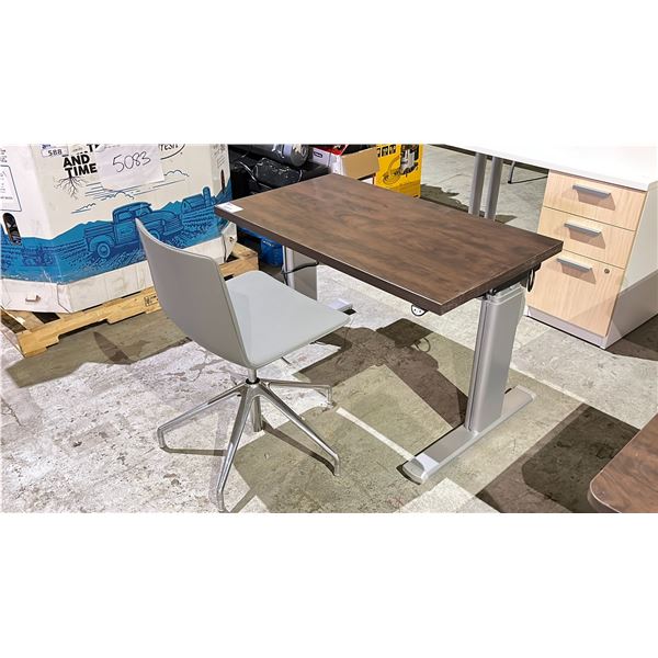 ELECTRIC HEIGHT ADJUSTABLE DESK & CHAIR
