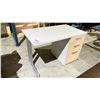 Image 3 : DESK WITH 3 DRAWER CABINET