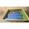 Image 2 : LARGE WOODEN ROLLING BIN WITH MOVING BLANKETS