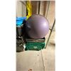 Image 2 : LARGE LOT OF ASSORTED TOTES, EXERCISE BALL AND MORE