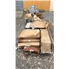 Image 2 : PALLET OF ASSORTED ITEMS INCLUDING; RTA FURNITURE, AIR CONDITIONER ACCESSORIES & MORE