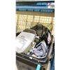 Image 3 : BIN OF SALUSPA PORTABLE SPA (MAY BE MISSING PARTS & PIECES, BIN NOT INCLUDED)