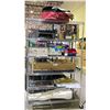 Image 1 : RACK OF ASSORTED CONTENTS INCLUDING; SOUNDBAR, COFFEE MAKER, MANNEQUIN PARTS & MORE (UNKNOWN
