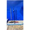 Image 1 : LOT OF ASSORTED BROOMS