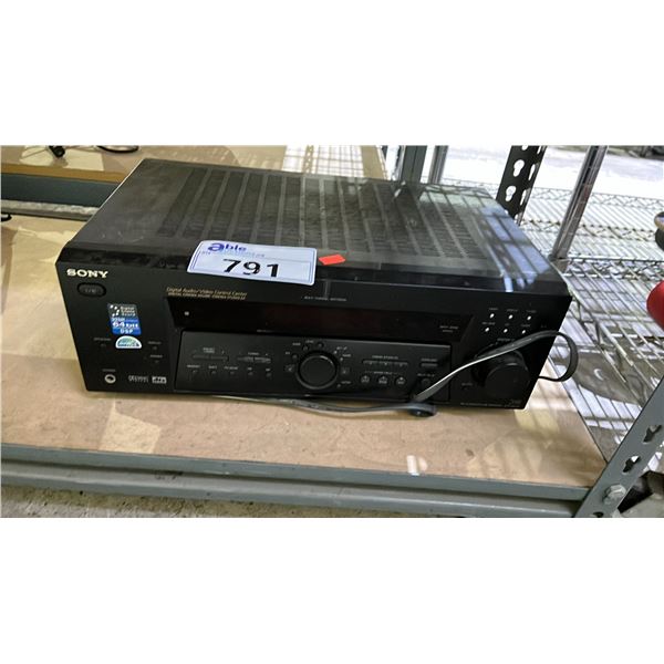 SONY DIGITAL AUDIO/VIDEO CONTROL CENTER RECEIVER