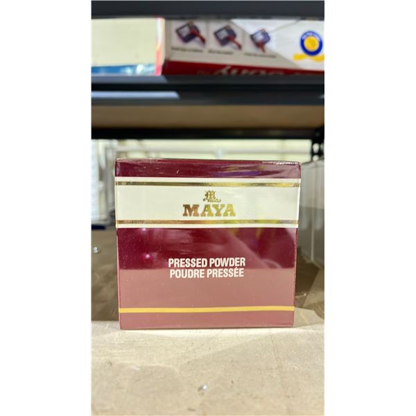 8 BOXES OF MAYA PRESSED POWDER