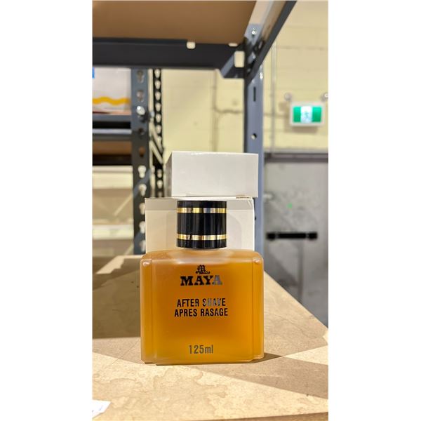 8 BOTTLES OF MAYA AFTER SHAVE 125ML