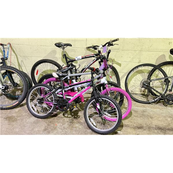 4 ASSORTED BIKES