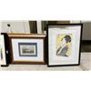 Image 5 : 4 ASSORTED FRAMED ARTWORK