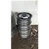 Image 1 : SET OF 4 16" 5 BOLT METAL RIMS