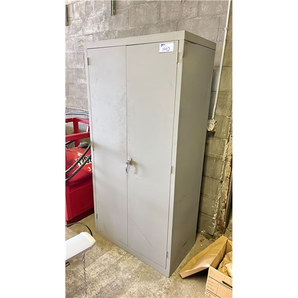 2 DOOR METAL SHOP CABINET