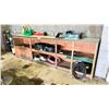 Image 1 : LARGE WORK BENCH (CONTENTS NOT INCLUDED)