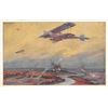 Image 2 : 8 German Early Aviation Postcards Planes & Zepplins