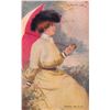 Image 2 : Set of the 4 Seasons by R. Hill Pretty Lady Postcards