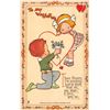 Image 2 : Group of 6 Tuck Valentine Holiday Greeting Postcards "Innocence Abroad"