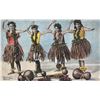 Image 2 : Group of 9 Hawaiian Hula Women Postcards