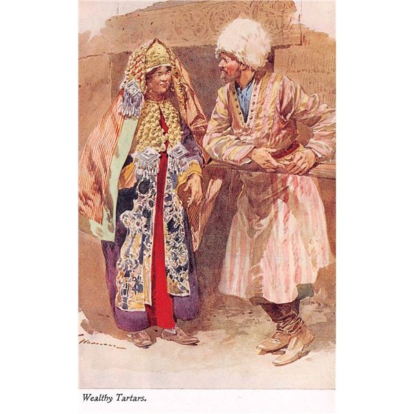 Set of 6 Black's Beautiful Postcards of Russia #31