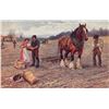 Image 2 : Group of 5 Tuck Oilette "Rural Life" by Drummond Postcards
