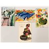 Image 3 : Novelty - 7 French Foldout Postcards with Views