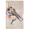 Image 2 : Group of 4 Romance Lovers Signed Crotta Postcards