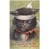 Image 2 : 6 Dressed Cat Greeting Postcards by Artist Thiele