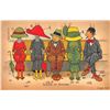 Image 2 : Group of 4 Women Comic Humor Postcards