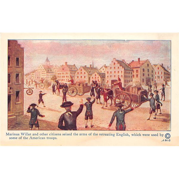 Group of 11 Tercentaray 1914 New York Celebration Postcards
