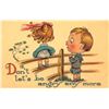 Image 8 : Set of 10 Children Comic Humor Postcards