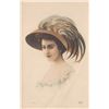 Image 2 : Group of 5 Tinted Real Photo Pretty Ladies in Hats Postcards