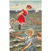 Image 2 : Group of 7 Bathing Beauty Greeting Postcards
