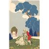 Image 2 : Group of 4 Romance Lovers Postcards - Meschini