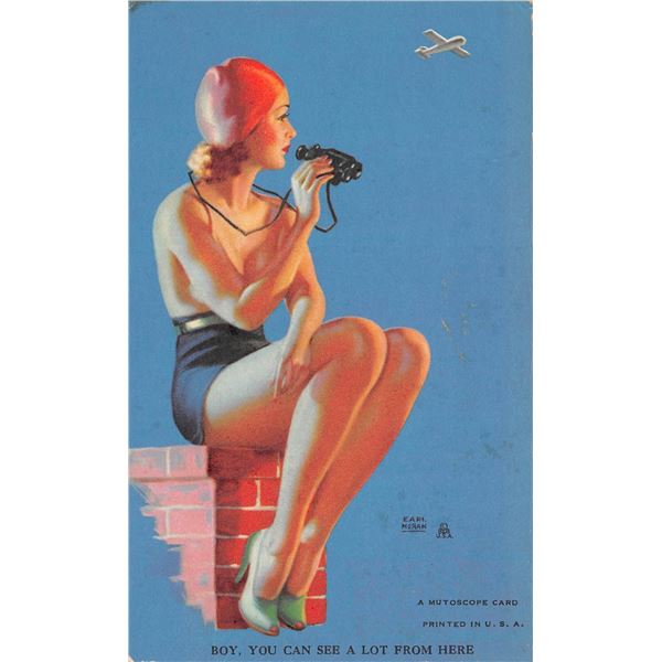 Group of 15 Pin Up Women Mutoscope Arcade Cards