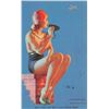 Image 1 : Group of 15 Pin Up Women Mutoscope Arcade Cards