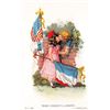 Image 1 : Group of 5 Patriotic - International Children Greeting Postcards by Rotograph