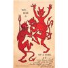 Image 2 : Group of 7 Postcards with Devils