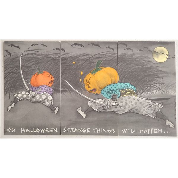 Novelty - Halloween Holiday Greeting Installment set by Flying Rabbit