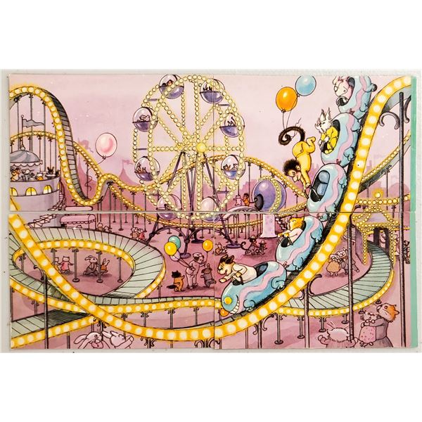 Novelty - Installment Set Fantasy Animals at Amusement Park