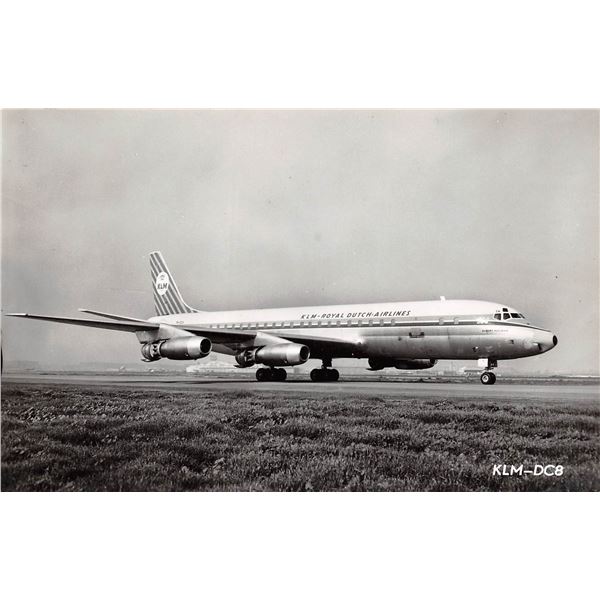 Group of 10 Real Photo Commerical Airlines - Planes - Aviation Postcards