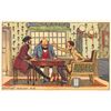 Image 1 : Set of 12 George P DeLaet 1910 Comic Postcards