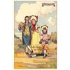 Image 3 : Set of 12 George P DeLaet 1910 Comic Postcards