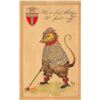 Image 2 : Set of 6 Taft Satire Billy Possum Golf Postcards