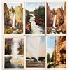 Image 1 : Group of 44 Yellowstone National Park Postcards & Hayne Box