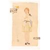 Image 2 : Set of 6 Signed Artist Girl Doing Activities Postcards