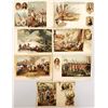 Image 8 : Set of 40 Colonial Hero 1904 Patriotic Greeting Postcards & Box