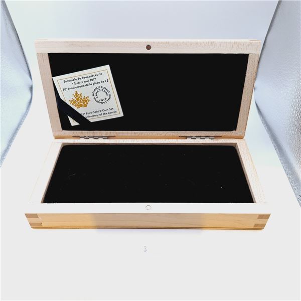 RCM Box for Gold Coin Set