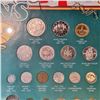 Image 3 : Coins of the 20th Century Canadian Coin Wall Piece - Silver Coins Included