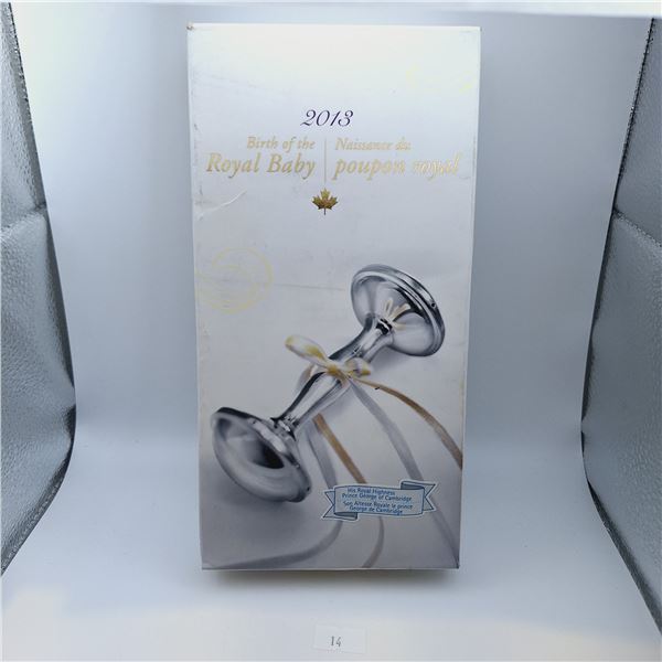 RCM 2013 $20 Fine Silver Coins - Birth of the Royal Infant 94.17g 99.99% Silver