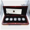 Image 1 : 2012 Fine Silver 5-Coin Set - Farewell to the Penny 14.7g 99.99% Silver