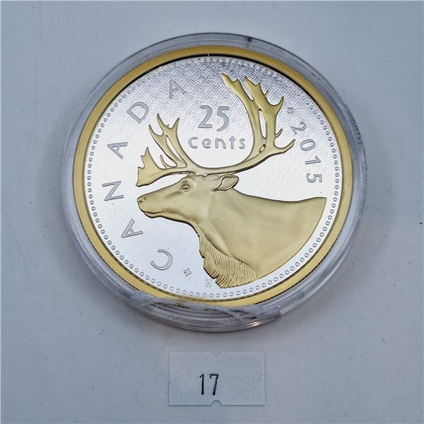 2015 Big-Coin Series 25 Cent 5oz 99.99% Silver Coin